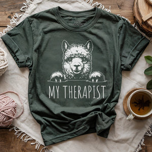 Alpaca Therapist T-shirt