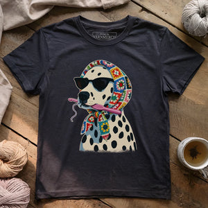 Granny Square Dalmatian T-shirt
