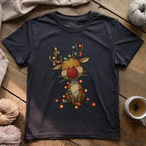 Knitmas Reindeer T-shirt