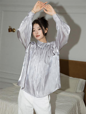 Silk Neck Tie Top