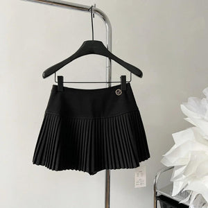Soft Girl Pleated High Rise Mini Skort