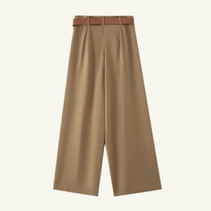 Tailored Wide Leg Pants
