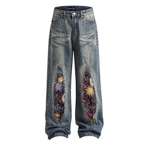 Celestial Magic Wide Leg Jeans