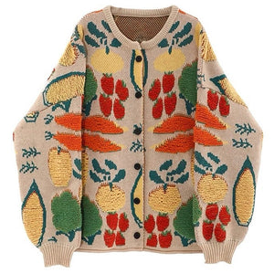 Farmers Market Aesthetic Cardigan
