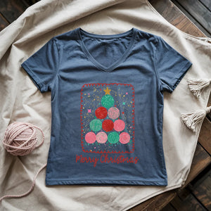 Yarn Tree Lady V-neck