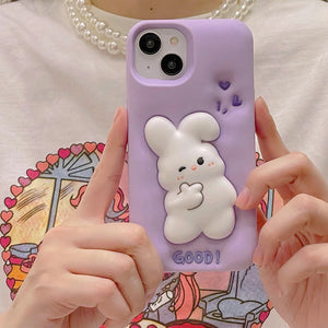 Squishy Bunny iPhone Case