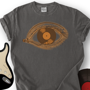 Eye with Vinyl Record T-Shirt