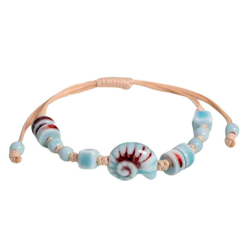 Mermaidcore Shell Bead Bracelet