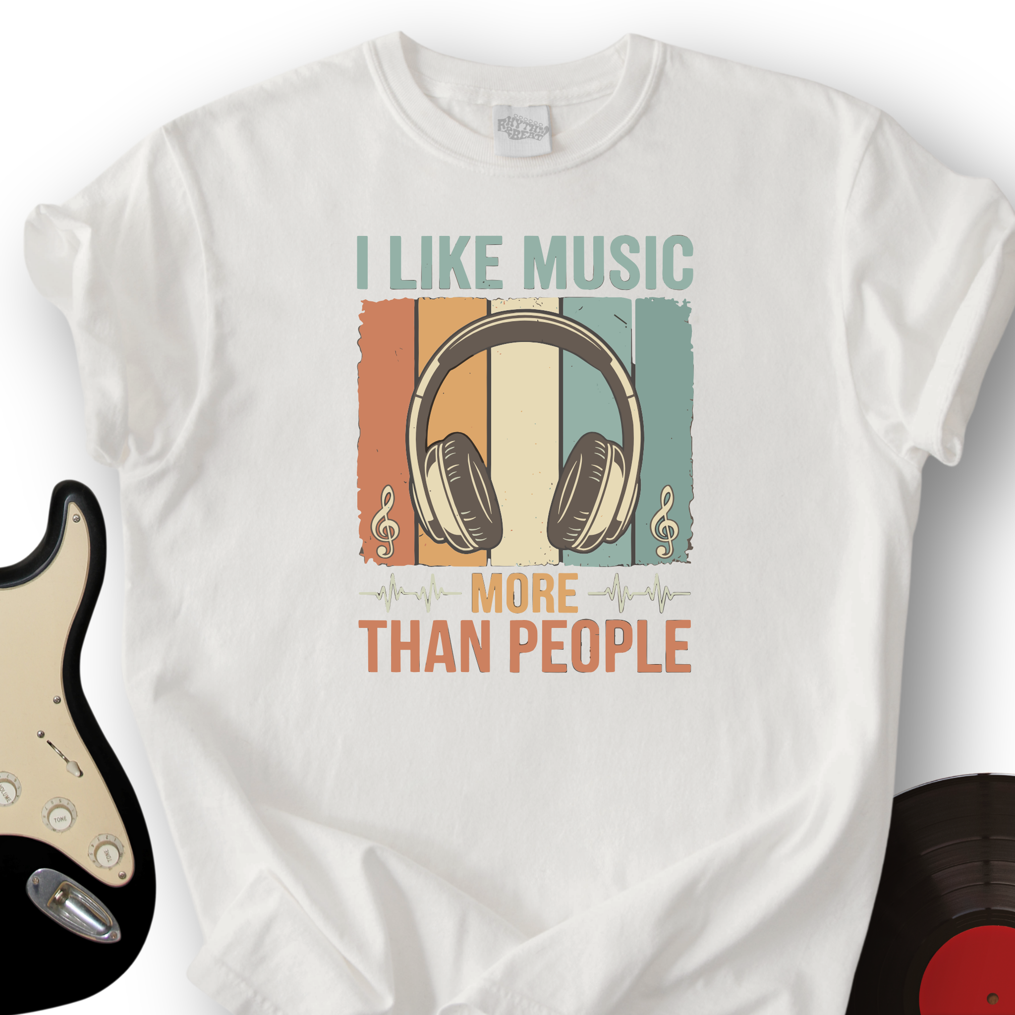I Like Music More Than People T-Shirt
