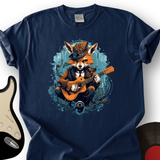 Fox Playing Guitar T-Shirt