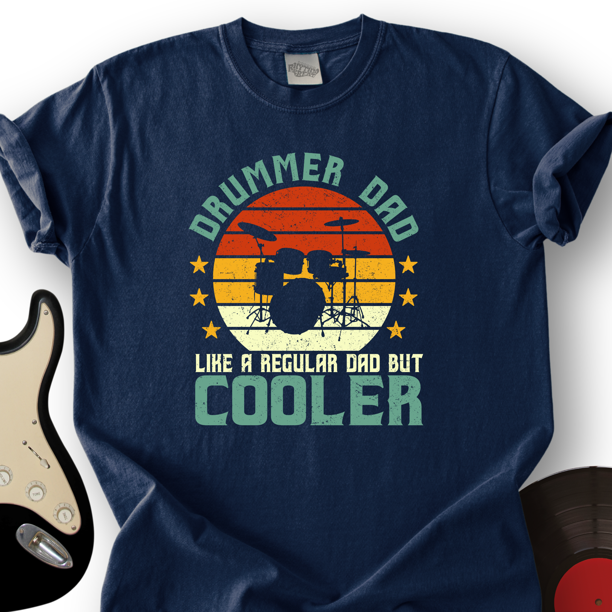 Drummer Dad T-Shirt