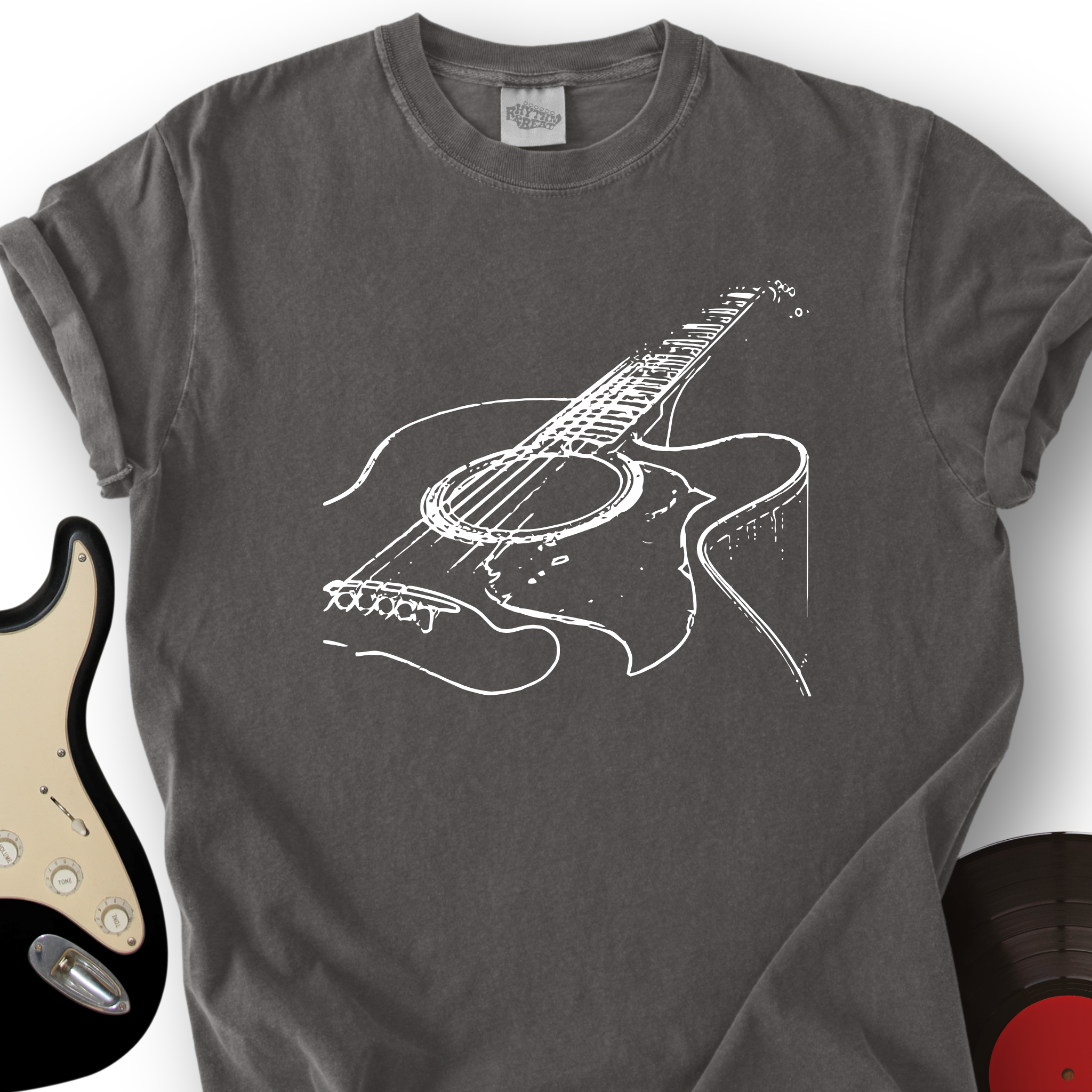 Guitar Sketch T-Shirt