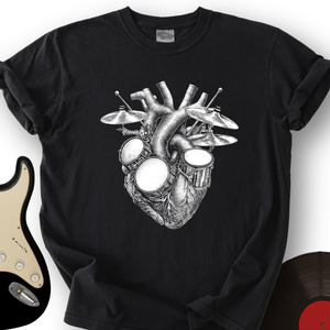 Drums Heart T-Shirt