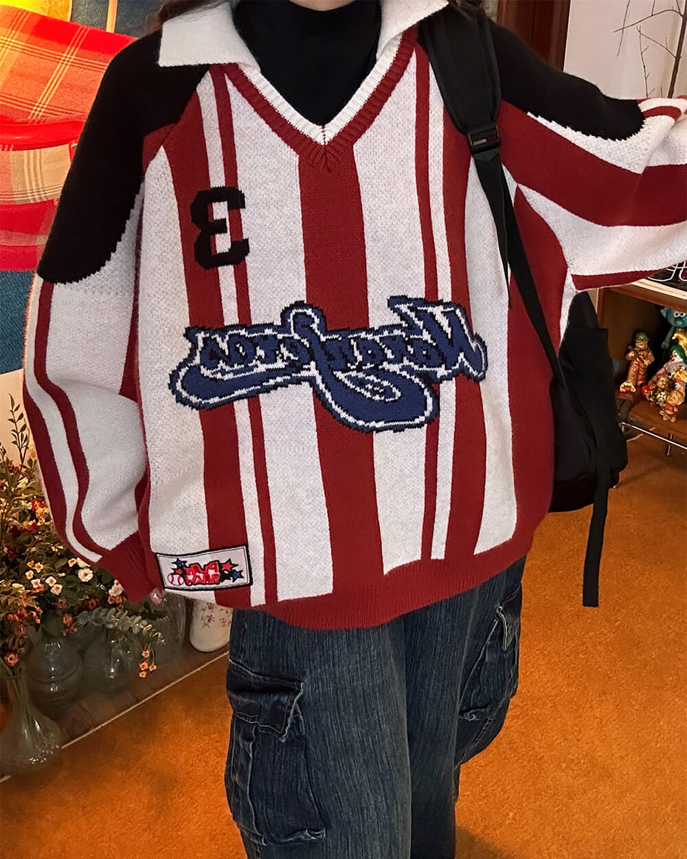 90s Locker Room Knit Sweater