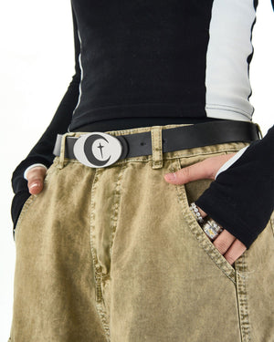 Star & Moon Buckle Belt