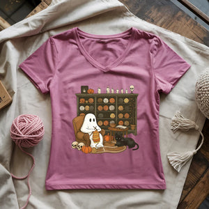 Boo Yarn Lady V-neck