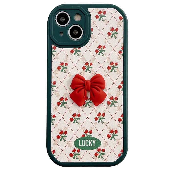 Bow Flowers iPhone Case