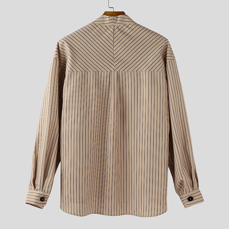 Button Up Striped Shirt