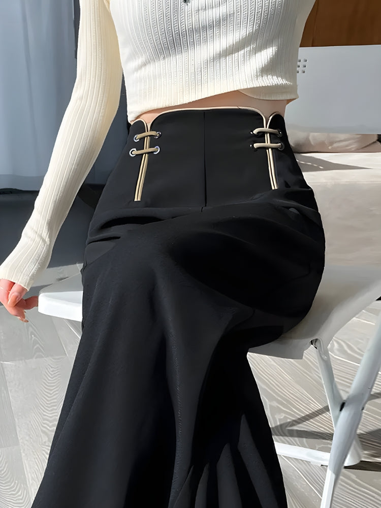 Casual High Waisted Pants