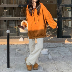 Casual Loose Fit Knot Hoodie