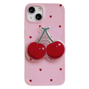 Cherry Heart iPhone Case
