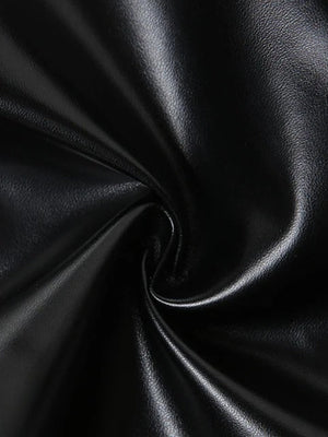 Cyberpunk Halter Neck Tie Top