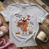 Fa-la-la Knitting Sheep T-shirt