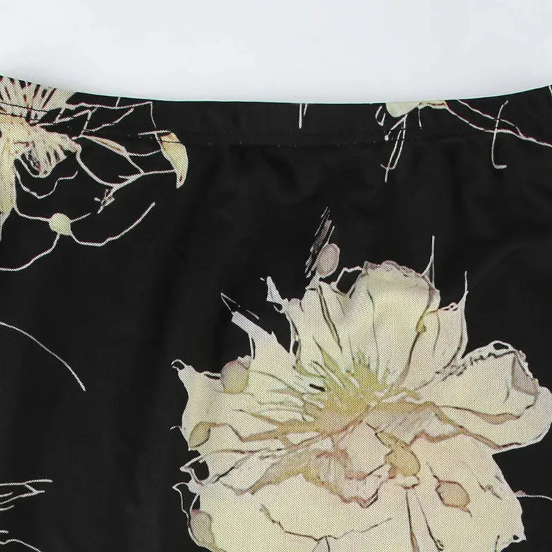 Fairycore Dark Fairy Midi Skirt