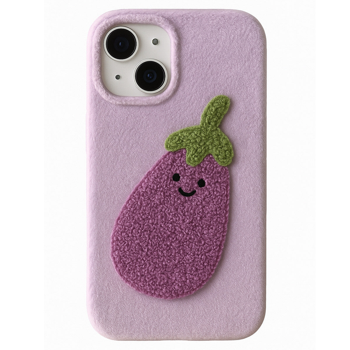 Fuzzy Aubergine iPhone Case