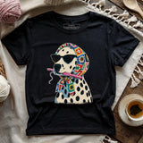 Granny Square Dalmatian T-shirt