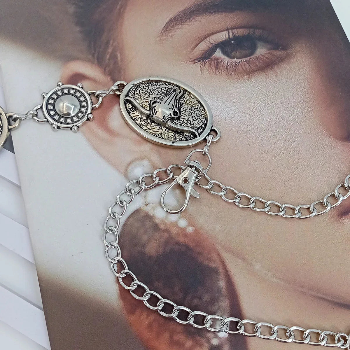 Grunge Concho Belt