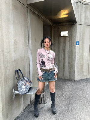 Grunge Harajuku Top