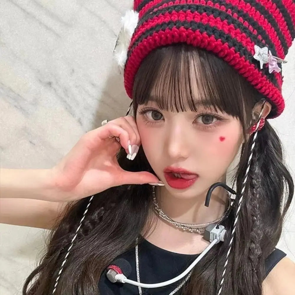 Kawaii Knitted Cat Ear Beanie