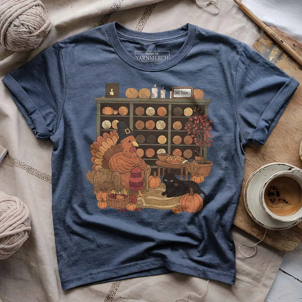 Knitting Turkey T-shirt