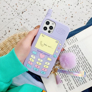 Lilac Cell Phone iPhone Case