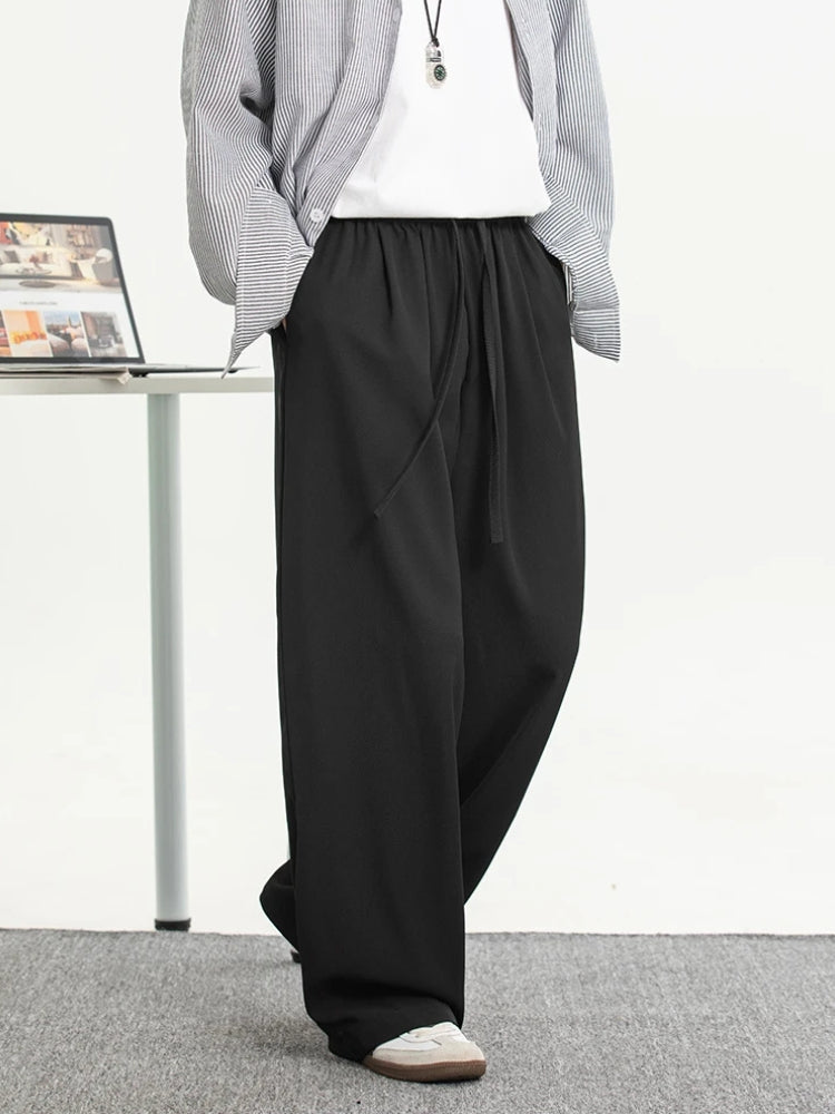 Loose Fit Drawstring Pants