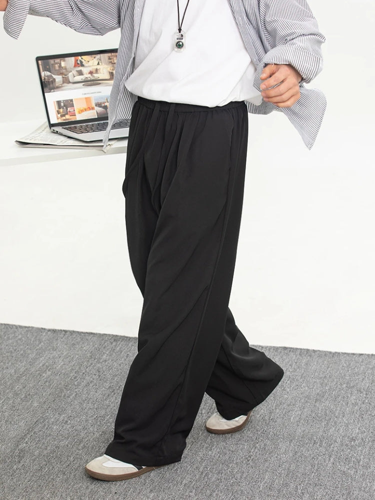 Loose Fit Drawstring Pants