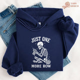 One More Row Skeleton Hoodie
