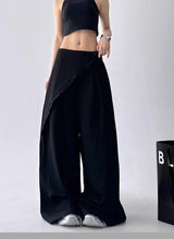 Overlay Wide Leg Pants