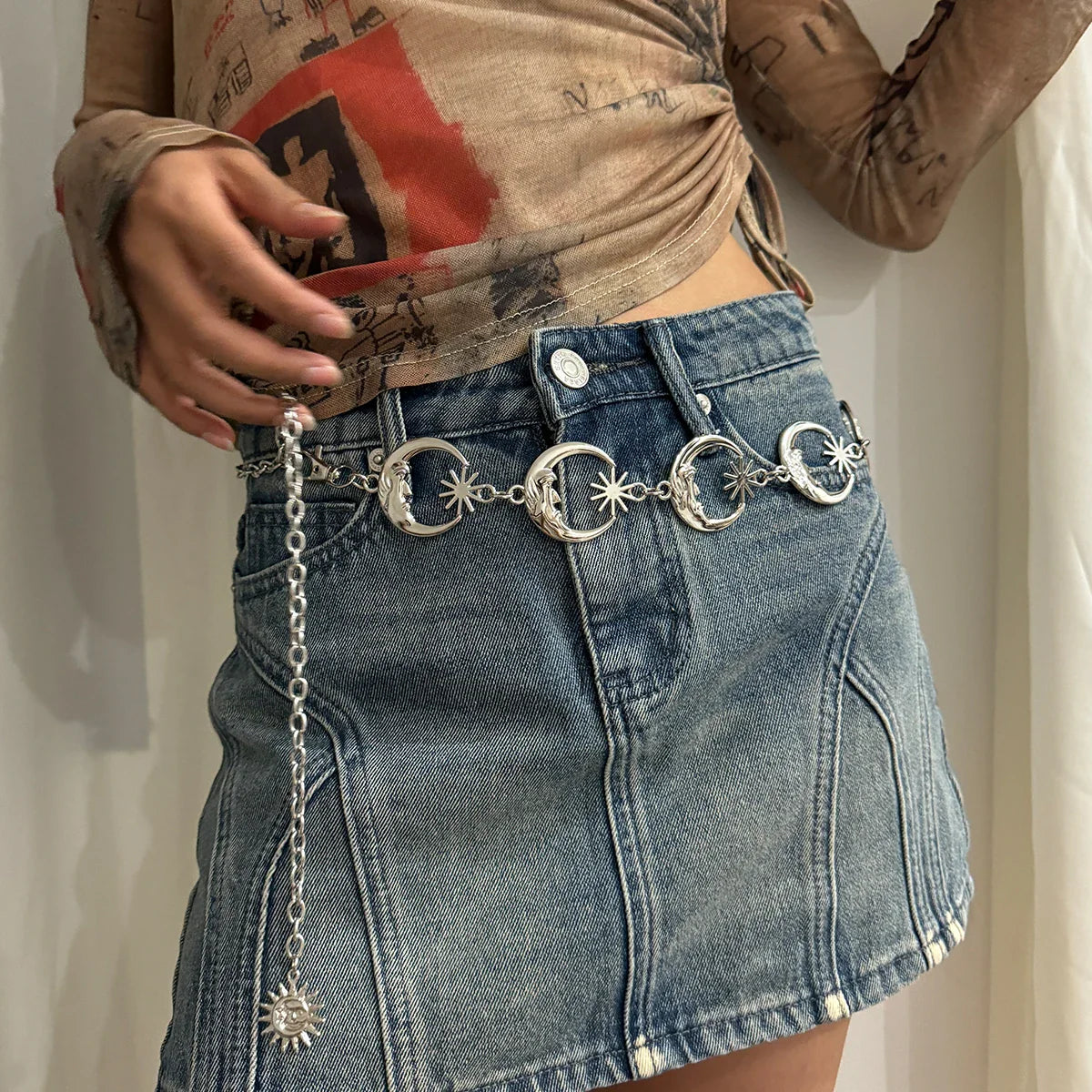 Sun & Moon Belly Chain