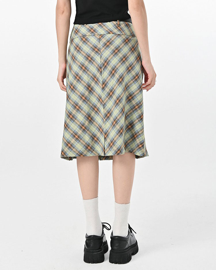 Good Manners Plaid Kilt Skirt