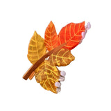Autumn Leaves Hair Claw
