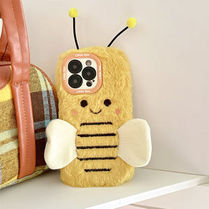 Bee Fluffy iPhone Case