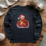 Crochet Ginger Long Sleeve T-shirt