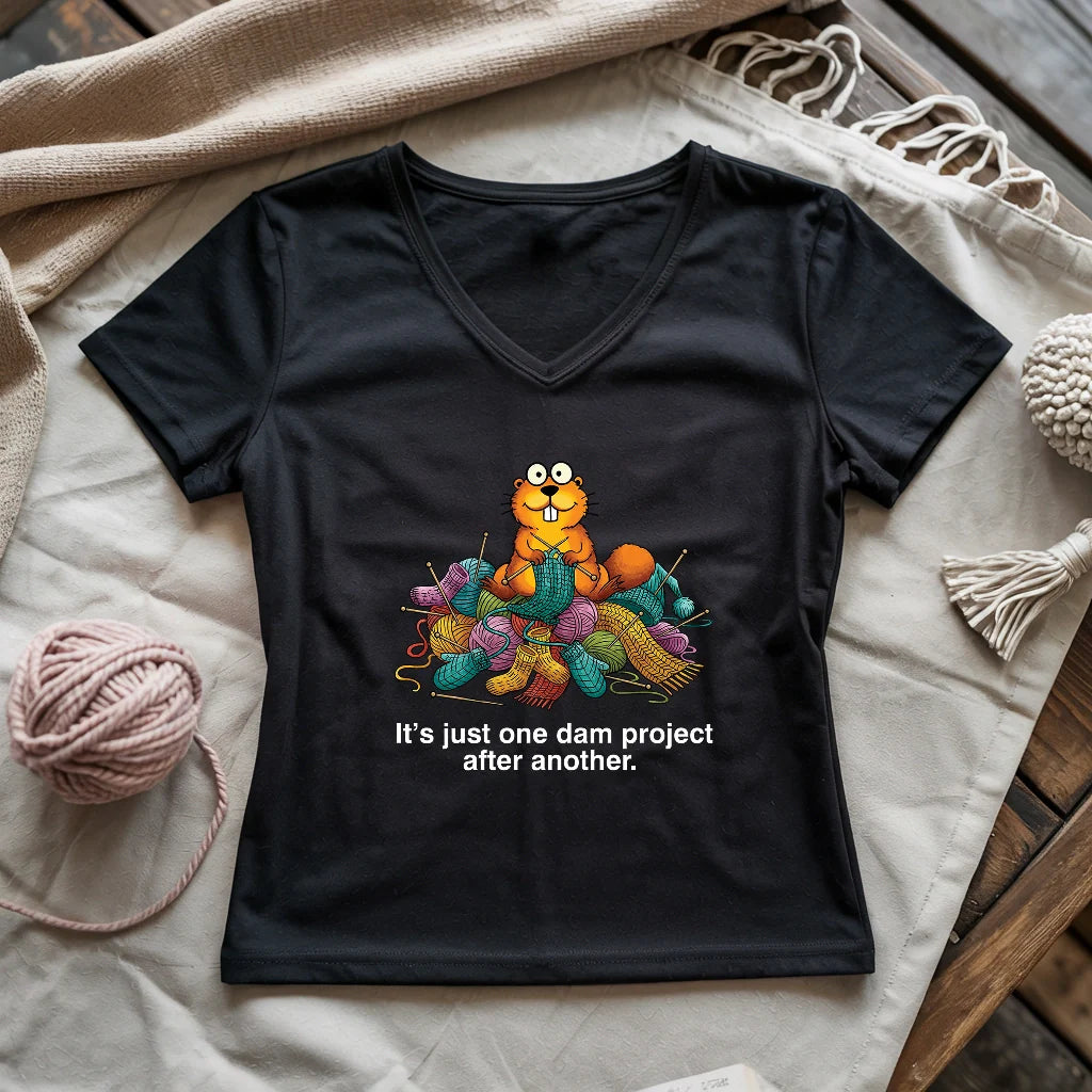 Dam Project Lady V-neck