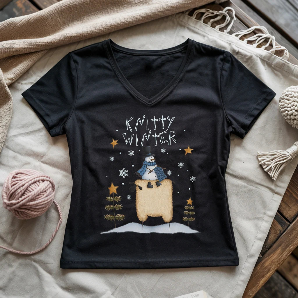 Knitty Winter Lady V-neck