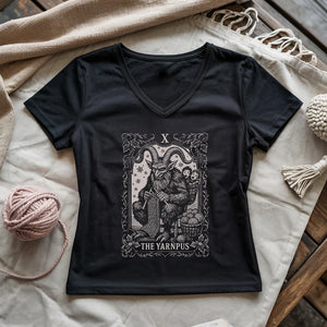 The Yarnpus Lady V-neck