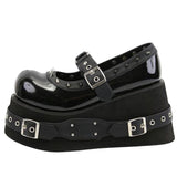 Pretty Evil Spikes Platform Boots