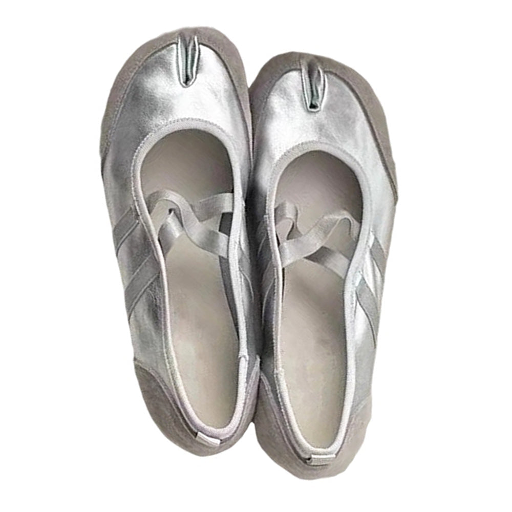 Blokette Cross Strap Ballet Flats