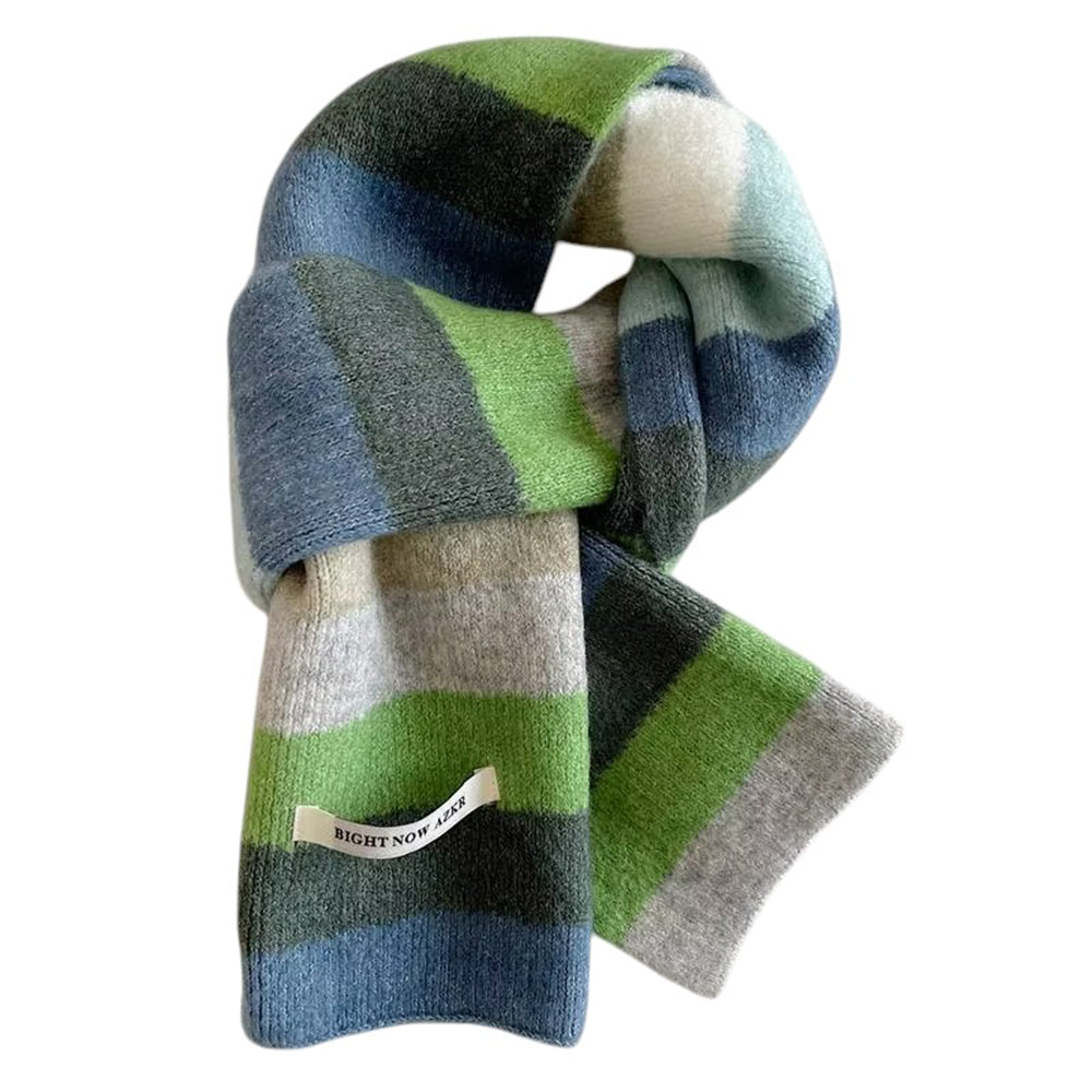 Colorful Striped Indie Kid Scarf